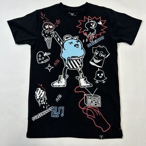 Screenshot Brand Black T Shirt Small Ice Cream Baseball Graphics Streetwear Hip